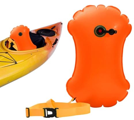 Bouée de natation | Bouée de sécurité haute visibilité, bouée de natation en eau libre – Pour nageurs, triathlètes, kayakistes, entraînement, compétition, mer, lac, rivière