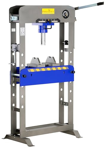 Pro-Lift-Montagetechnik Werkstattpresse 50t Hydraulik-Presse manuell Zylindereinheit verschiebbar Industriepresse geschweißte Ausführung Werkstatt