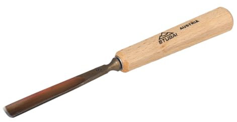 Stubai Stechbeil Form 5 + Heft scharostfrei geschliffen, SB Verpackung, 10 mm, 520510