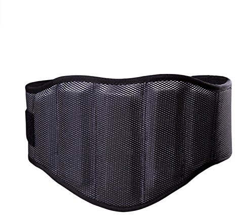 EASY BIG Gewichthebergürtel - Hochfest, Bequem und Verstellbar - Stützt den Unteren Rücken und Verhindert Verletzungen