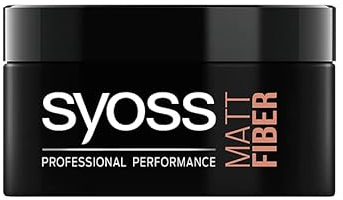 Syoss Matt Fiber Hältegrad 4 Styling Paste Starke Kontrolle Matt Effekt 100ml