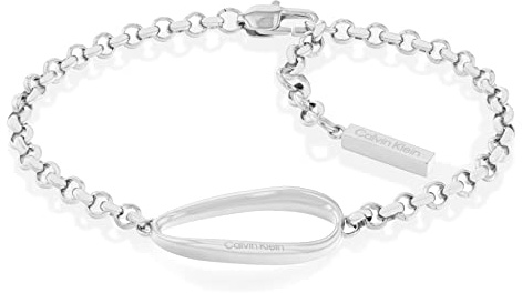 Calvin Klein Pulsera de cadena para Mujer Colección PLAYFUL ORGANIC SHAPES de Acero inoxidable - 35000357