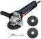MAXXT Smerigliatrice angolare 125 mm | 1700W con Avvio graduale & Protezione sovraccarico – 12.000 giri/min per taglio, smerigliatura e lucidatura di precisione