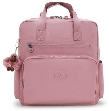 Kipling Audrie Wickelrucksack Flouncy Pink, Flouncy Pink, 13.25''L x 14.5''H x 0.75''D