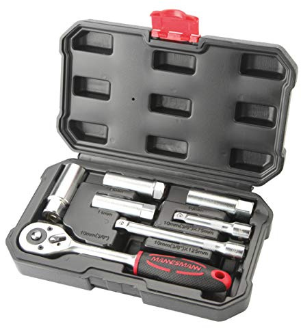 Brüder Mannesmann verktyg M00174 tändstiftsmonteringssats 7-tlg