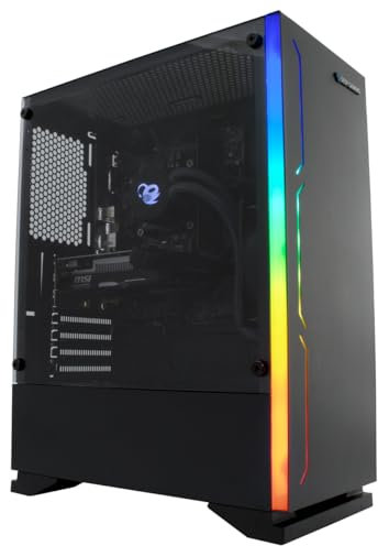 DeepGaming - PC Gaming Venom (Intel Core i7-12700F 8 x 2.5/4.9GHz, RTX 5050 8GB, 32GB RAM, SSD M.2 1TB, Windows 11 Pro, Refrigeración Líquida, WiFi + Bluetooth) Ordenador Sobremesa, PC Gamer