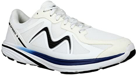 MBT Herren Sneaker Speed 3 M, Männer Schnürhalbschuhe,Activate Level 1,Low-tie,schnürschuhe,schnürer,Sneaker,Halbschuhe,Man,Weiß (White),42 EU, 7.5