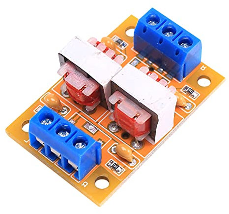 casstaly Aislador de audio para vehículo, módulo de aislamiento de ruido, acoplador transformador, 1 unidad