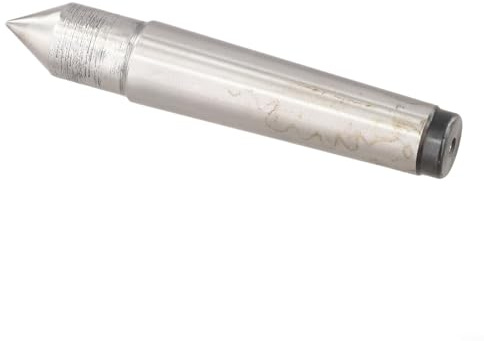 Centro muerto de 60 grados para cono Morse MT1 MT2 MT3 MT4 punto único con punta de carburo y mango de acero tratado térmicamente para fresar y moler (MT3)