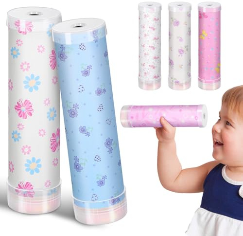 FOMIYES 5 Sets Diy Kaleidoscope Making Kit Kaleidoscope Kit for Children Craft Materials for Diy Science Toys Handmade Educational Toy for Kids Parent Child Activity