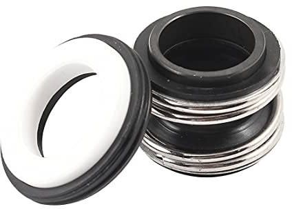uxcell 16mm Inner Dia Rubber Bellows Sealing Shaft Mechanical Seal for Water Pump MBI-16
