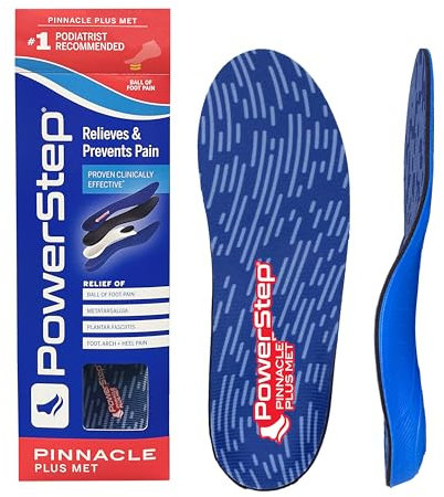 Powerstep Pinnacle Plus, rot/blau, 37 EU