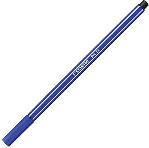 Premium-Filzstift - STABILO Pen 68 - Einzelstift - ultramarinblau