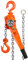 Happybuy 1.5T Chian Hoist Manueller Hebel Kettenzug 6M 3500LB 20ft Ratschenhebel Block Kettenzug Kommen Entlang Abzieher Riemenscheibe für Lager Garagen