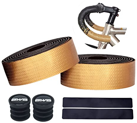 PLATTBK Fahrrad Lenkerbänder Rennrad Band,Lenker Klebestreifen Rutschfest Belüftung Griffband für MTB und Urban Cycling