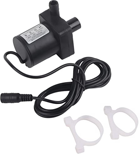 DC-Tauchpumpe Mini-ABS-Wasserpumpe Leiser Bürstenloser Motor 12 V 18 W 800 L/H Springbrunnenpumpe für Pools Teich