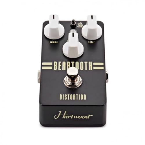 Pedal de distorsión Beartooth con 3 modos distintos de Hartwood