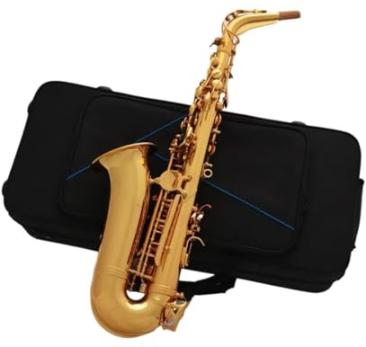 Professionell Saxofon Guld Altsaxofon Eb Professionellt Bleckblåsinstrument