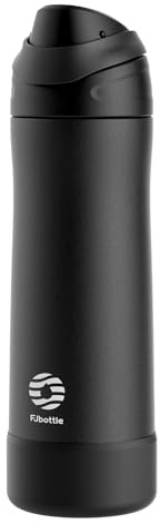 Fjbottle Borraccia Termica Acciaio Inox 1L/750ml – Borraccia Sport 24H Freddo, Apertura a Pulsante, Senza BPA, Lavabile in Lavastoviglie, con Manico – Palestra, Viaggio