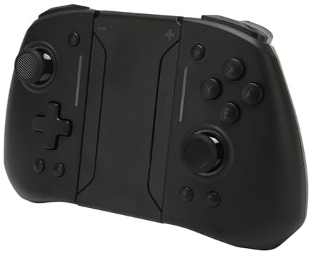AKLOSIPY Controller per Gamepad con Illuminazione RGB, Funzione e Doppia Vibrazione per - Gamepad a 6 Assi