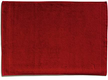 möve Superwuschel Duschvorlage 50 x 70 cm aus 100% Baumwolle, ruby