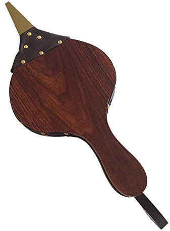 Fuelle de chimenea Herramienta de soplador de fuego de madera para interiores para chimenea, hoguera, estufa de leña, barbacoa, camping al aire libre