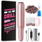 PEACECOLOR Electric Nail Files,Professional Nail Drill Machine with Ceramic Bit for Acrylic Nail Gel 20000RPM Adjustable Speed Electric Manicure Pedicure Kit for Nail Art DIY, Home or Salon Use