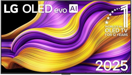 LG OLED55G57LW TV 55 Zoll (139 cm) 4K OLED evo AI TV (α11 Gen2 4K AI Prozessor, webOS 25, 120Hz (VRR bis zu 165Hz)) [Modelljahr 2025]