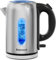 Fast Boil Electric Kettle, 1.7L, 2200 Watts, 304 Stainless Steel Kettles Easy to Clean, Auto Shut-Off and Boil-Dry Protection,BPA Free