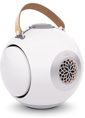UB+ dB1 doubleBASS Waterproof Bluetooth Speaker | 40W Hi-Fi Sound with Deep Bass, 20H Playtime, IPX5 & TWS Pairing (with Tripod) (Glossy White with Tripod)