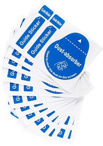 SHINEOFI 200 st Dammborttagare för Telefonens Skärm LCD Dedust Stickers för Dammfria Mobilskärmar Säker Repfri Rengöring Smartphones Laptops Surfplattor