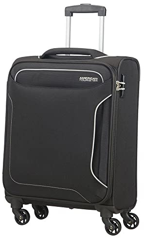 American Tourister Holiday Heat Spinner, 2.6 kilogramos de Maletas, 55 cm, 38 litros, Negro