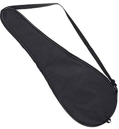 Schlägertasche für Badmintonschläger Squashschläger Premium Qualität Schutztasche Fullsize Schläger Hülle Schlägertasche mit praktischem Tragriemen Squash Tennis Racket Bag