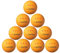 Avejjbaey 10 Stück Tischtennisball-Ersatz-Pingpong-Ball 3-Sterne-Standard-Tischtennisball für