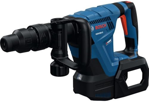 BOSCH GSH18V-5L SDS-max Demolition Hammer - Powerful, Lightweight, and Versatile for Chiseling Applications with Vibration Control
