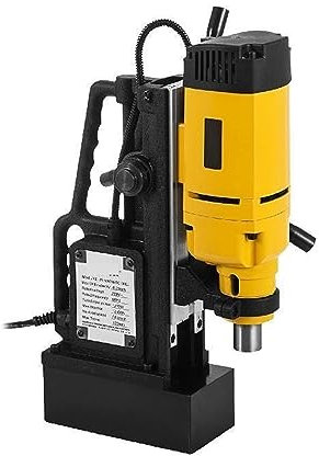 YYLHJW Prensa de Taladro magnético de 1200W, MB-23 de perforación de 23mm, máquina de Plataforma de perforación de Banco eléctrico para Estructura de ingeniería