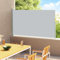 Item-Patio Seitenmarkise versenkbar 200x300 cm grau Rasen & Garten Outdoor Living Outdoor Schirme & Sonnenschirme