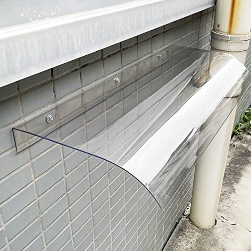 Outdoor Window Awning Waterproof Canopy for Front Door UVResistant Patio Cover Porch Garden Veranda Pavilion Terrace Roof Polycarbonate Protection