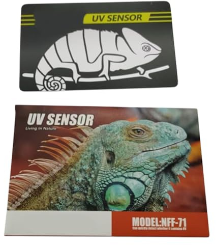 Xuancai Carte de test en papier pour reptiles - Testeur efficace - Fournitures pour animaux domestiques