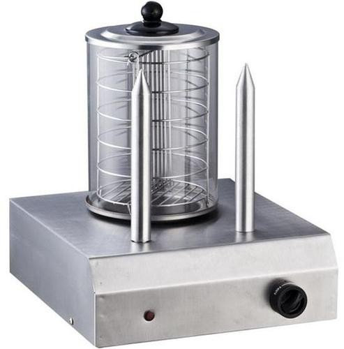 Syntrox Germany Hot Dog Maker 2 brochettes en acier inoxydable
