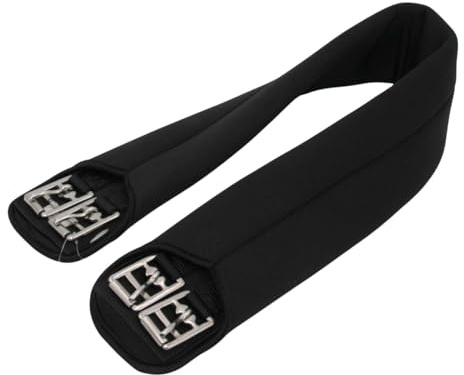 AMKA Soft sottopancia, lungo, colore: nero in neoprene sottopancia