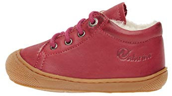 Naturino Cocoon-Lauflernschuh aus Leder-Fuchsia Fuchsie 18