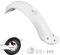 SUNJULY Hinteres Schutzblech für Xiaomi, e cooter ersatzteile 1 Stück für Elektro-Roller, Xiaomi M365, sehr einfache Montage, Ersatzteil, Zubehör mit Haken, Weiß