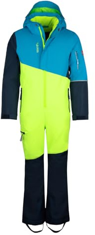 Trollkids Kids Hallingdal Snowsuit 176, cool lime