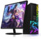 Dell Gaming PC Bundle, 24 Monitor, Intel Core i7 up to 3.8GHz, 16GB RAM, 512GB SSD, 300M WiFi, Refurbished Gaming Desktop Computer, Windows 10 (Renewed)