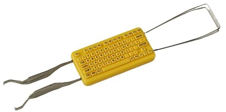 Ukbzxcmws Metall-Tastenkappen-Abzieher, Edelstahldraht, Tastenkappen-Entferner für mechanische Tastatur, Tastenwerkzeug zur Fixierung von Tastatur-Tastatur-Tastenentfernern