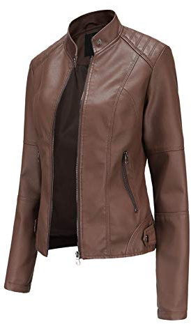 Giacca In Pelle Donna Giubbino Pelle Donna Ecopelle Giubbotto Similpelle Giacchetto Suede Primaverile Giacche Biker Elegante Giacchino Corto Chiodo Lunga 5Xl Uomo Cappotto 100 Gr Giubbotti Grammi