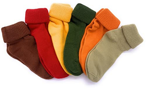 Frencis 6 Paia Calze Calzini Corte Donna Soft, Morbidi 100% MADE IN ITALY (Assortiti Moda)