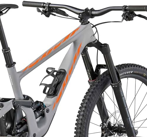 DualColorStampe Autocollants cadre VTT Protection pour Cadre de Vélo Film de Protection VTT Autocollants VTT VTT Vélo B0064 (Orange 35)