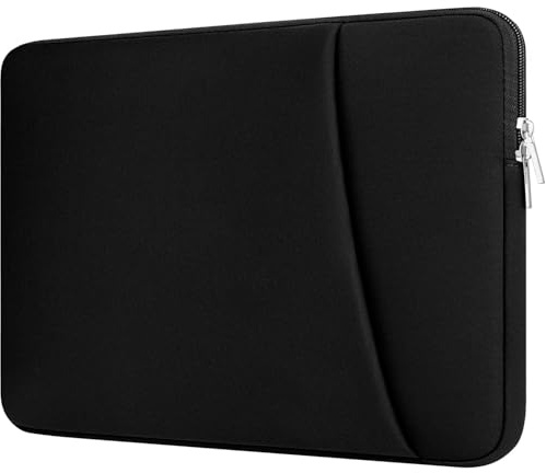 13 Pollici Custodia Pc Portatile Borsa Custodia per Computer Portatile con Tasca per Accessori Borsa Compatibile con 13,6 Pollici Macbook Air M4 M3 M2 2025-2022, 14 Pollici Macbook Pro M4 M3 M2 M1